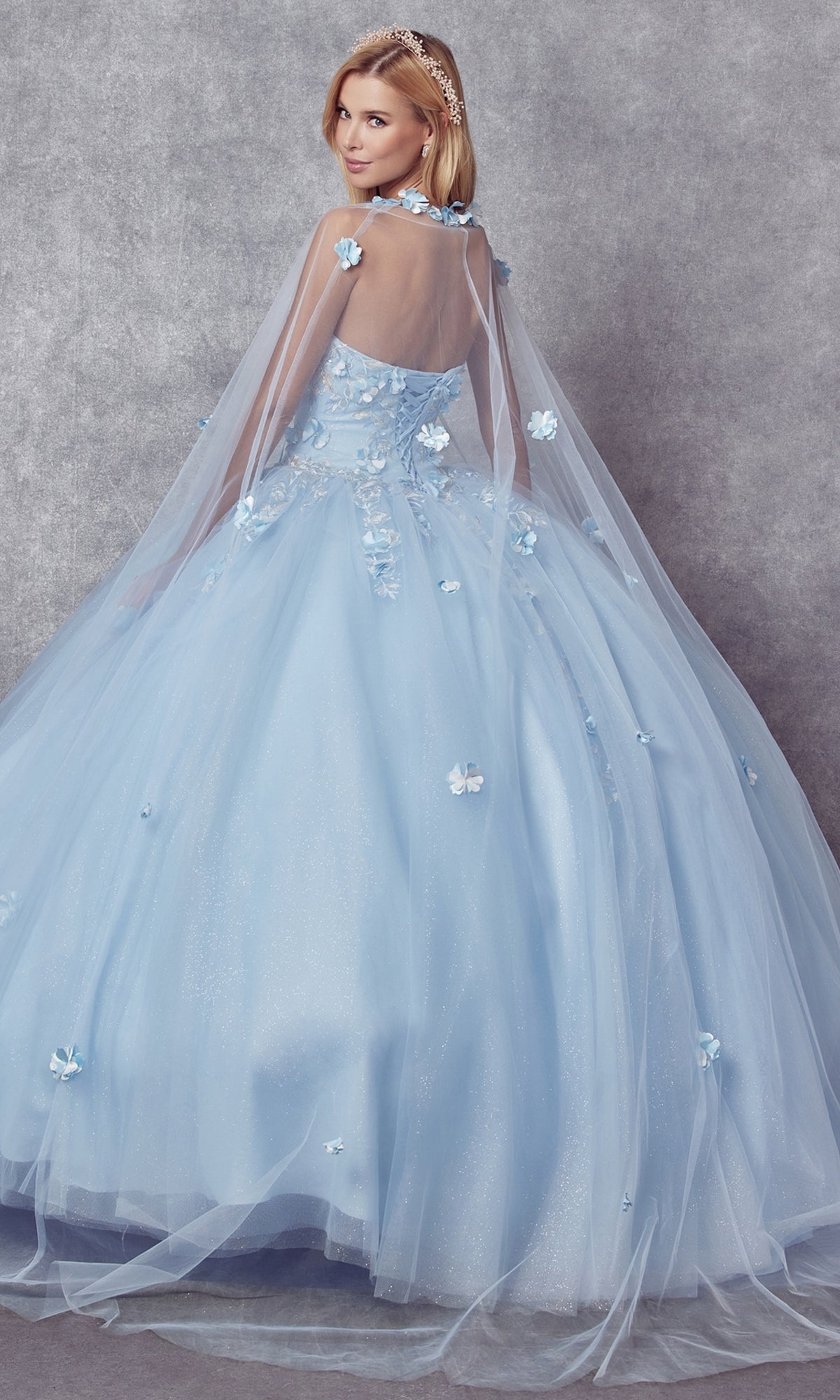 Juliet 1435 Strapless Ball Gown Quinceañera Dress