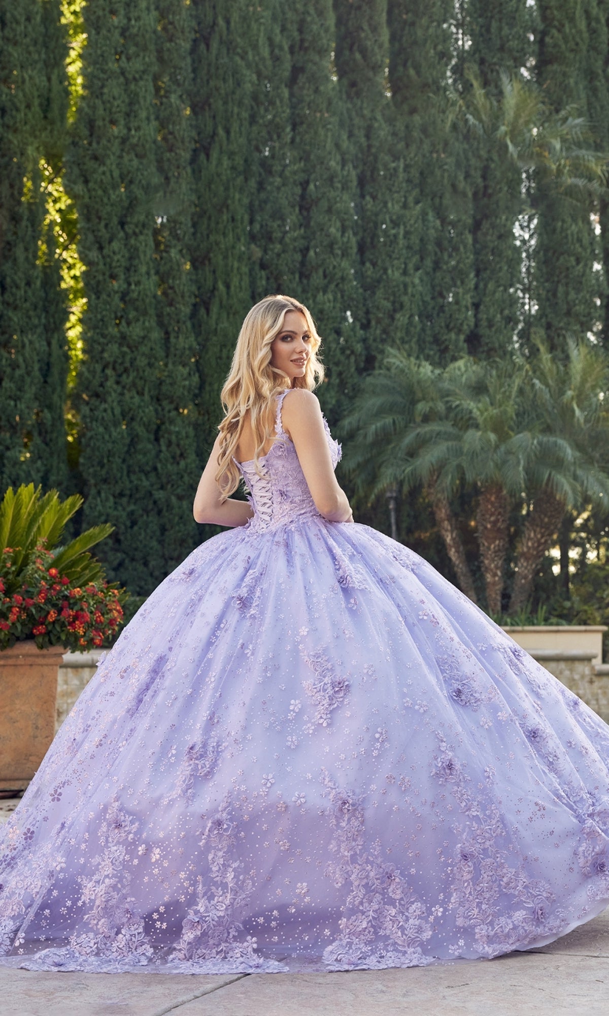 Juliet 1446 Lilac Purple Quinceañera Dress