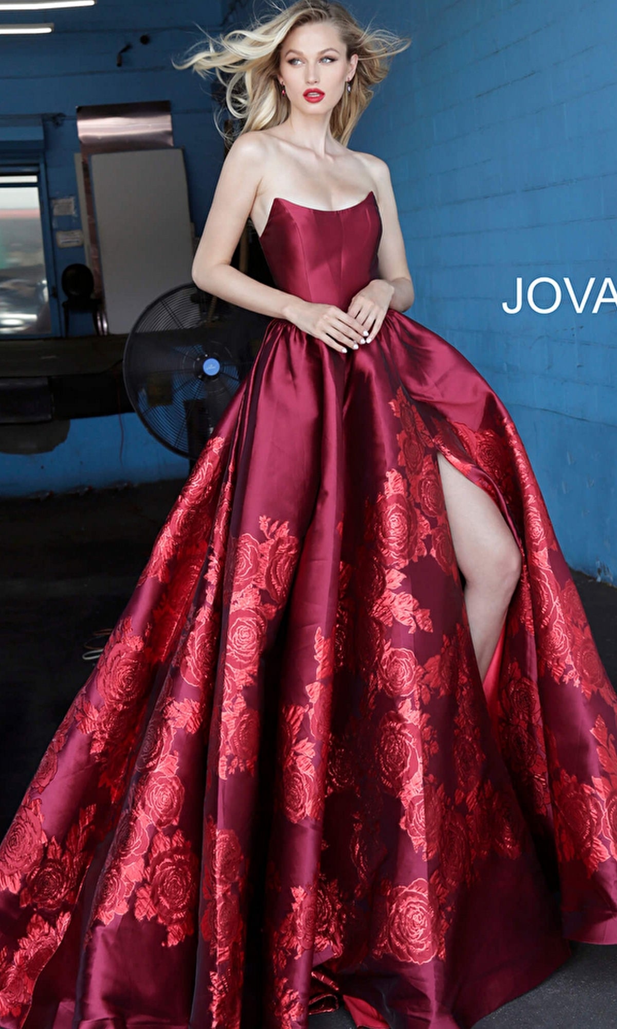 Jovani floral ball clearance gown