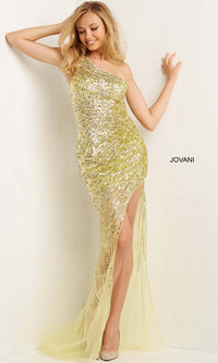 Long One-Shoulder Prom Dress 05647 by Jovani