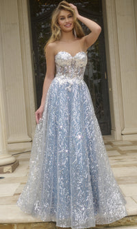 Long Prom Dress: Jovani 08417