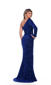 Long Prom Dress: Dave & Johnny 10892