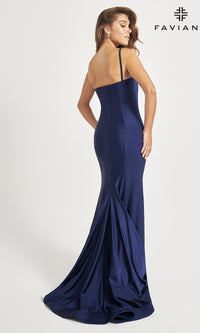 Faviana One-Shoulder Long Prom Dress 11071