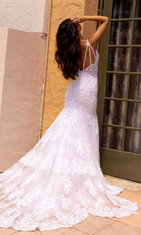 Long Wedding Dress 11105 by Primavera