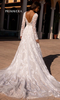 Long Wedding Dress 11111 by Primavera