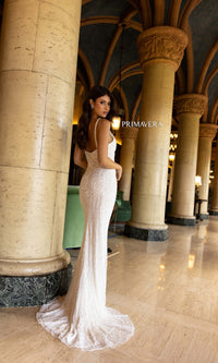 Long Wedding Dress 11119 by Primavera