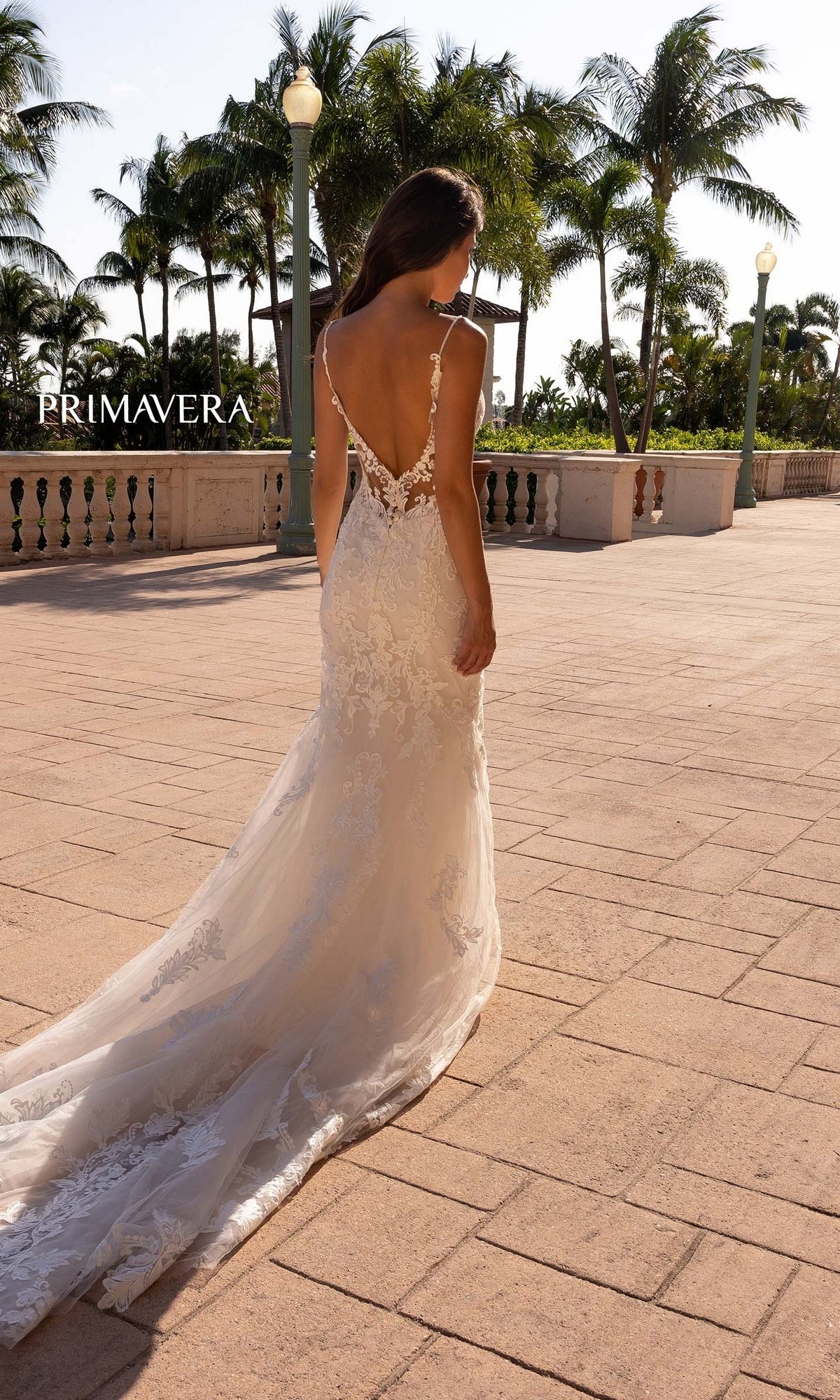 Long Wedding Dress 11137 by Primavera