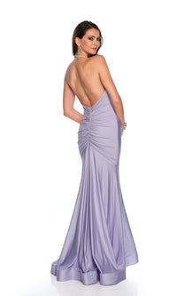 Dave and Johnny Long Lilac Purple Prom Dress 11193