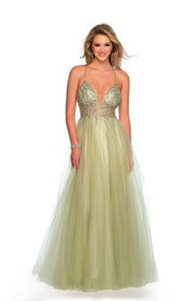 Dave and Johnny Long Prom Ball Gown 11202