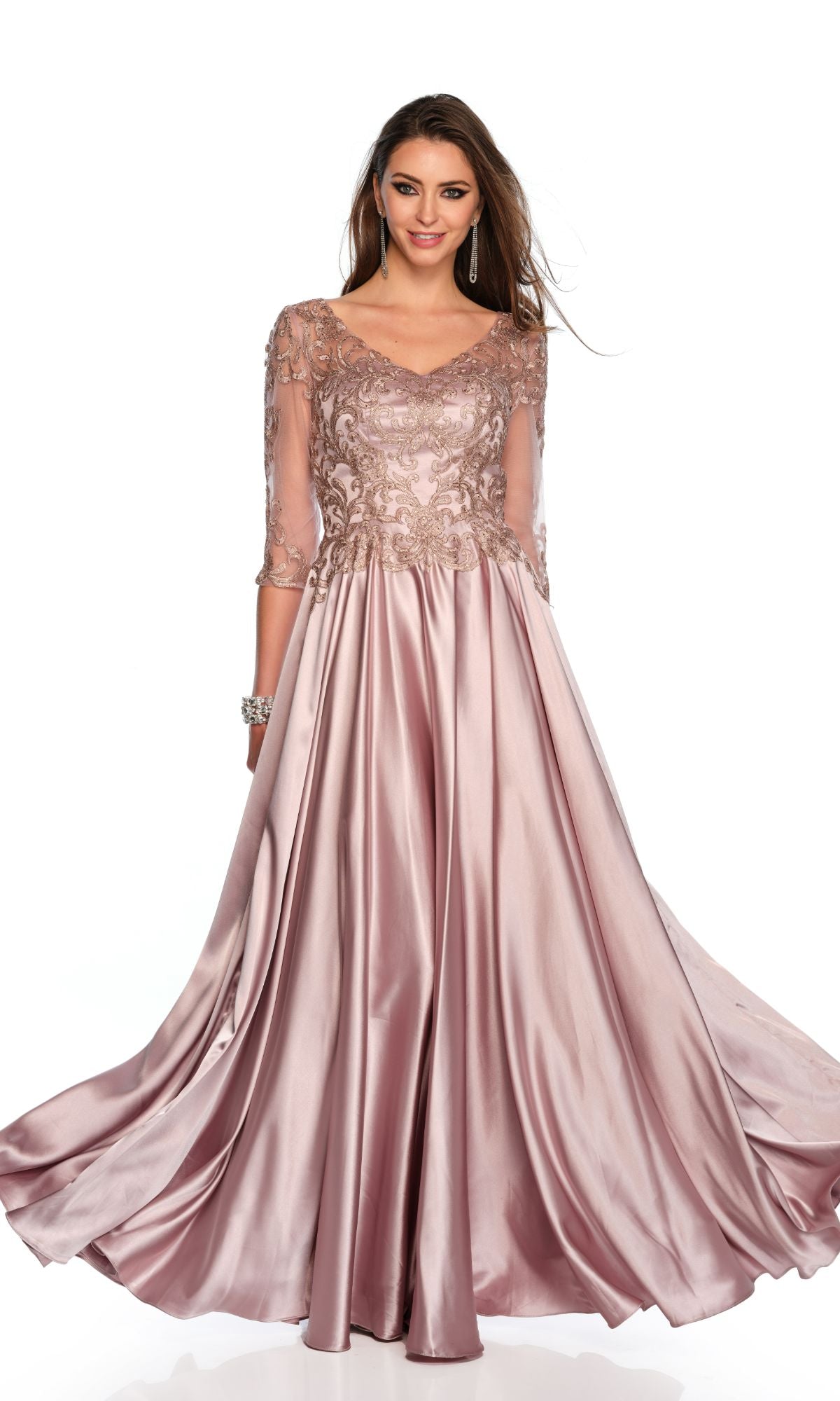 Long Formal Dress 11362 by Dave and Johnny