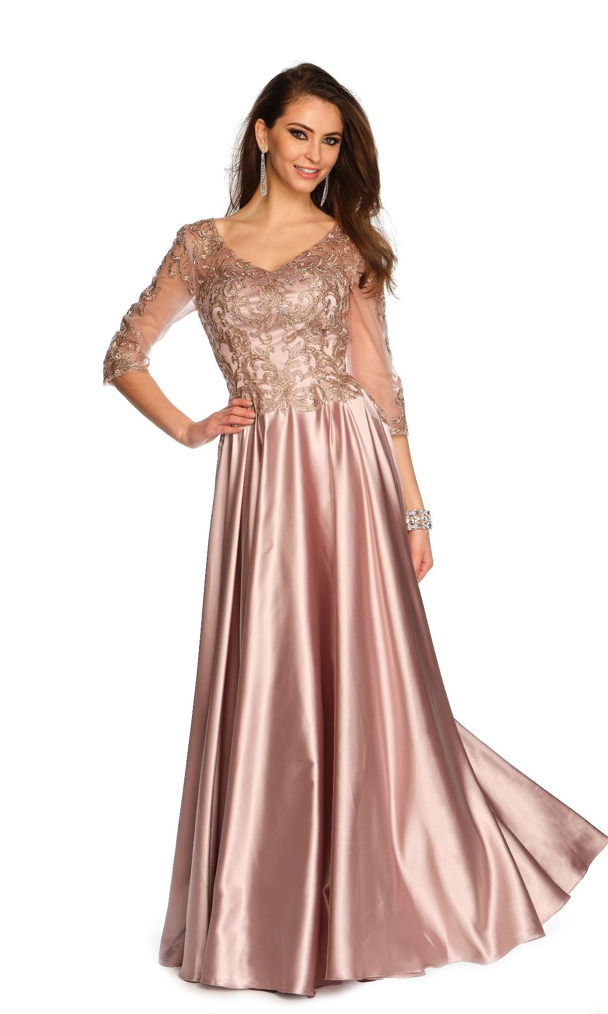 Long Formal Dress 11362 by Dave and Johnny