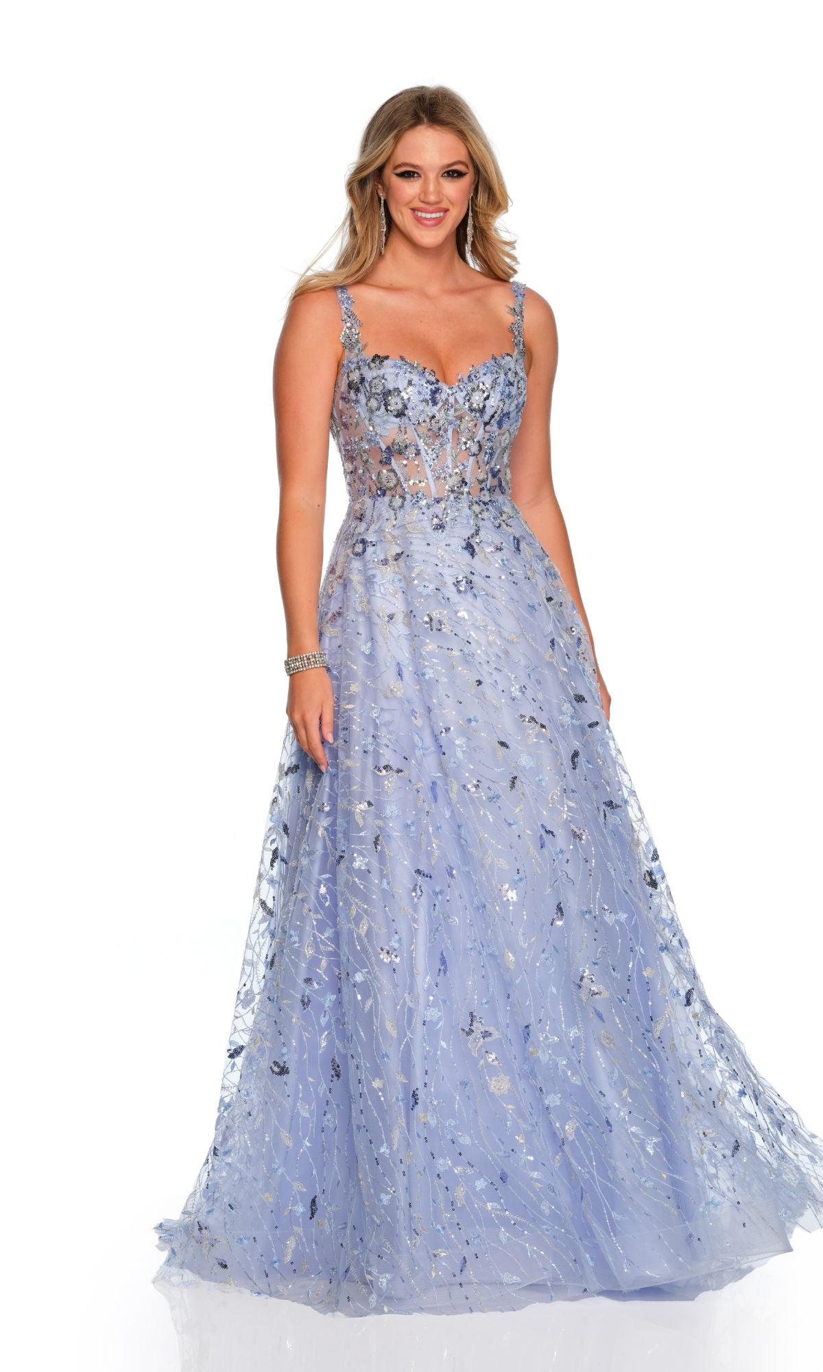 Long Formal Dress 11502 by Dave and Johnny