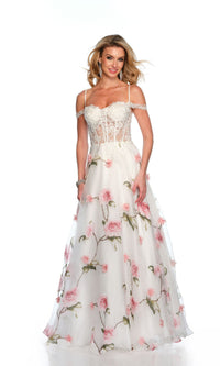 Dave & Johnny Long Prom Dress 11656