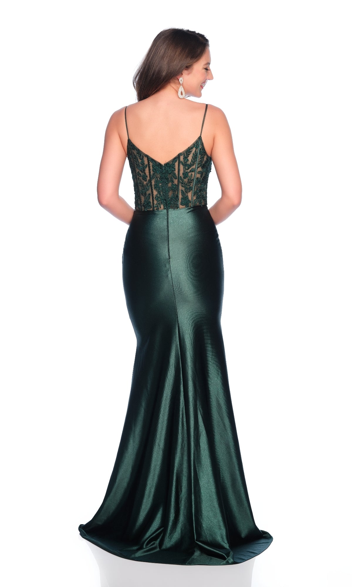 Long Prom Dress: Dave & Johnny 11836