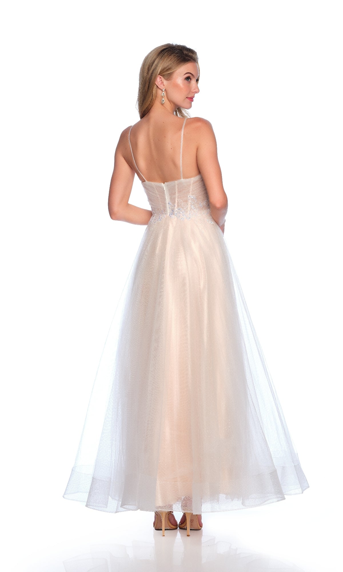 Long Prom Dress: Dave and Johnny 11855