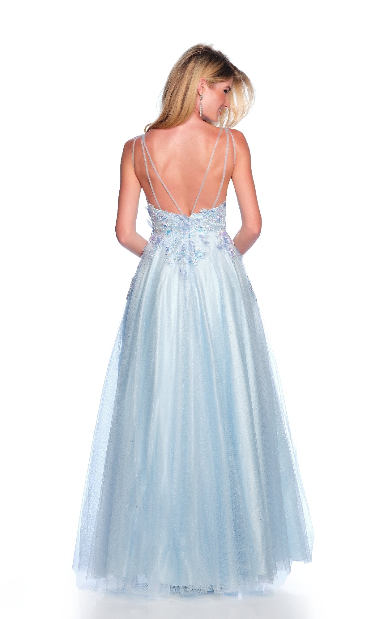 Long Prom Dress: Dave and Johnny 12063