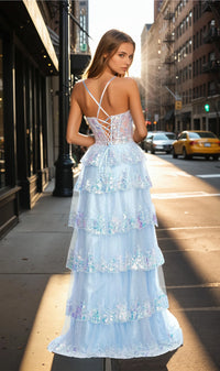 Long Prom Dress: Dave & Johnny 12212