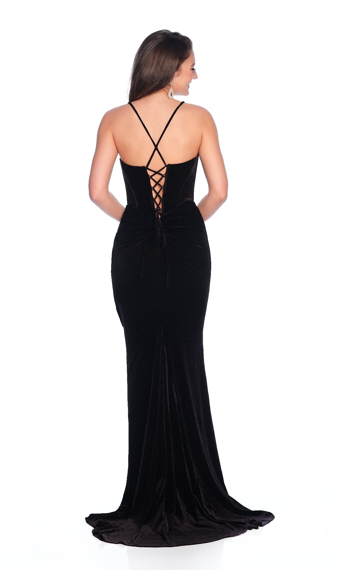 Long Prom Dress: Dave and Johnny 12216