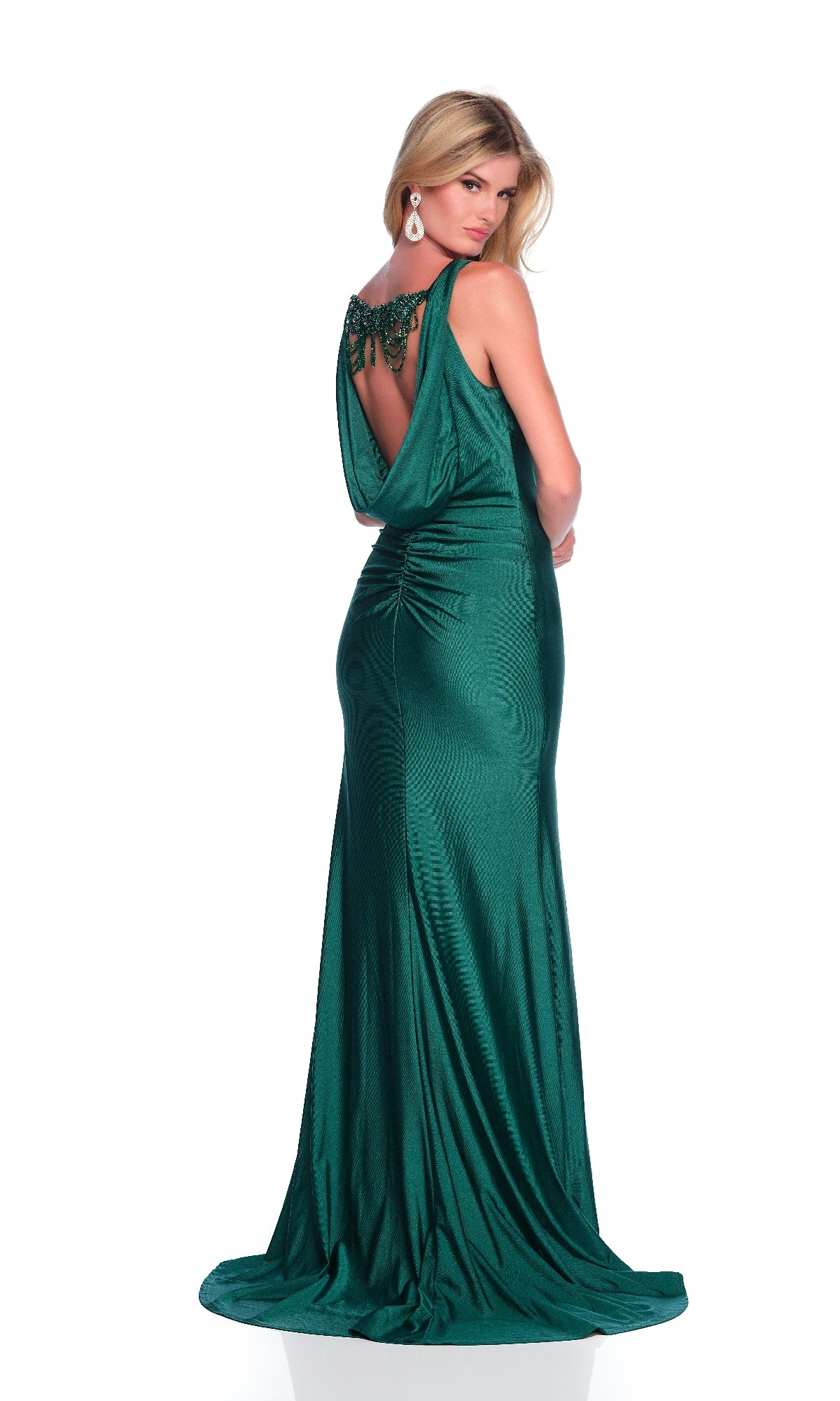 Long Prom Dress: Dave & Johnny 12279