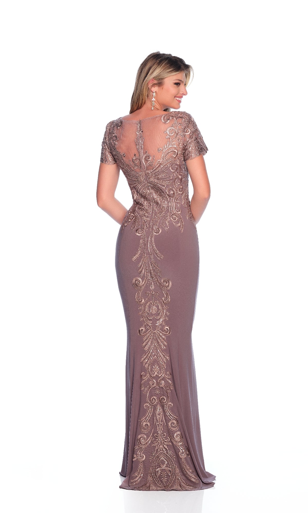 Long Formal Dress: Dave and Johnny 12321