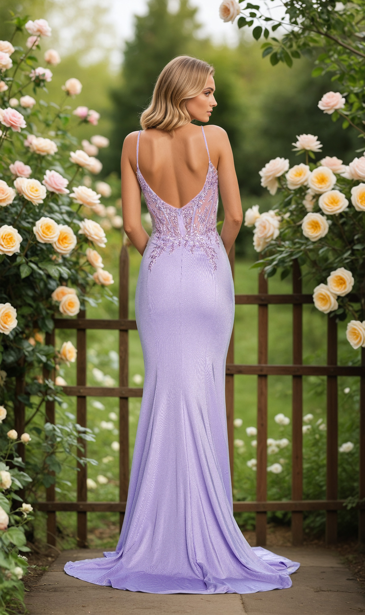 Long Prom Dress: Dave & Johnny 12333