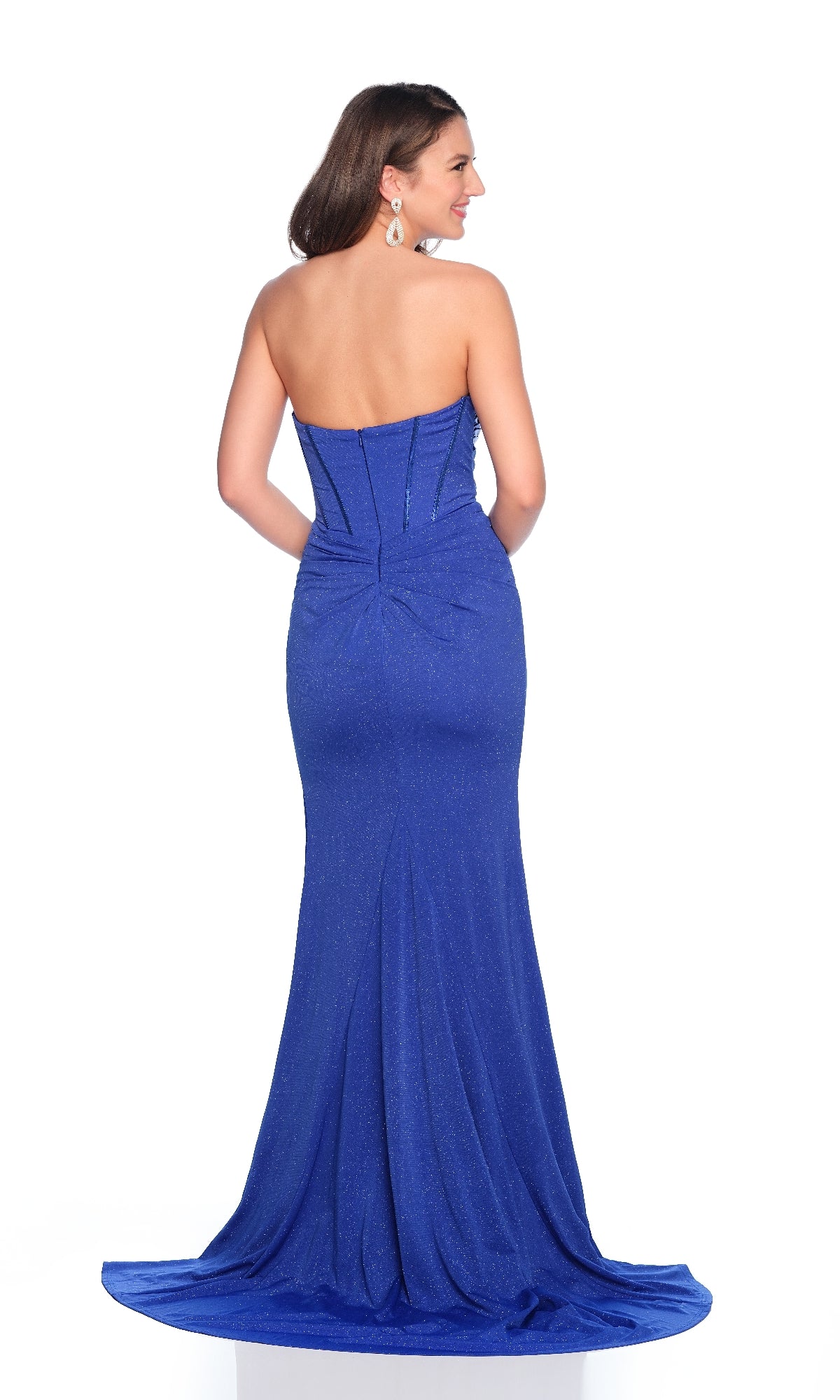 Long Prom Dress: Dave & Johnny 12342