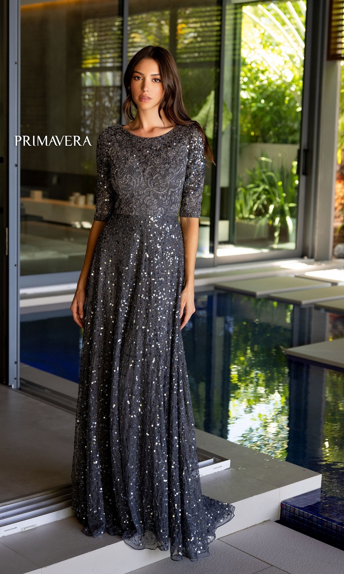 Long Prom Dress 13115 by Primavera