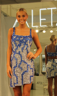 Short Homecoming Dress 1371 by Aleta