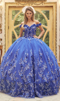 Juliet 1447 Off-the-Shoulder Quinceañera Dress