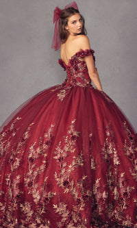 Juliet 1447 Off-the-Shoulder Quinceañera Dress