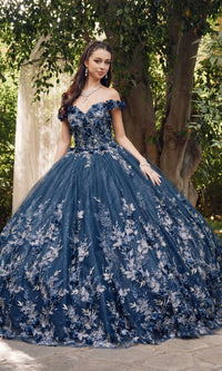 Juliet 1447 Off-the-Shoulder Quinceañera Dress