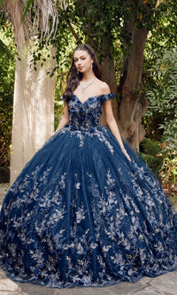 Juliet 1447 Off-the-Shoulder Quinceañera Dress