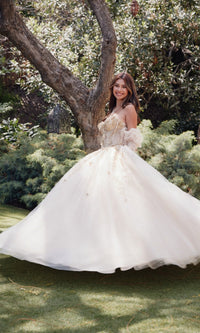 Strapless Quinceanera Dress: Juliet JT1465H