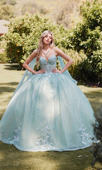 Sage Green Quinceanera Dress: Juliet JT1466H