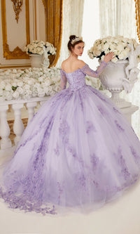 Ladivine 15706 Lilac Purple Quinceañera Dress