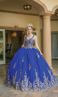 Royal Blue Quinceanera Dress 1593