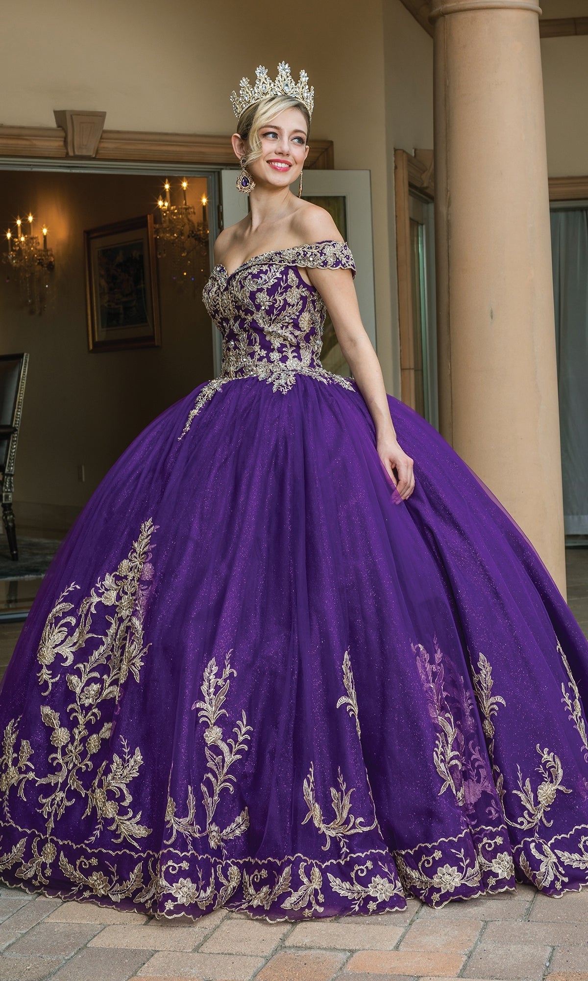 Quinceanera Dress 1596 by Dancing Queen