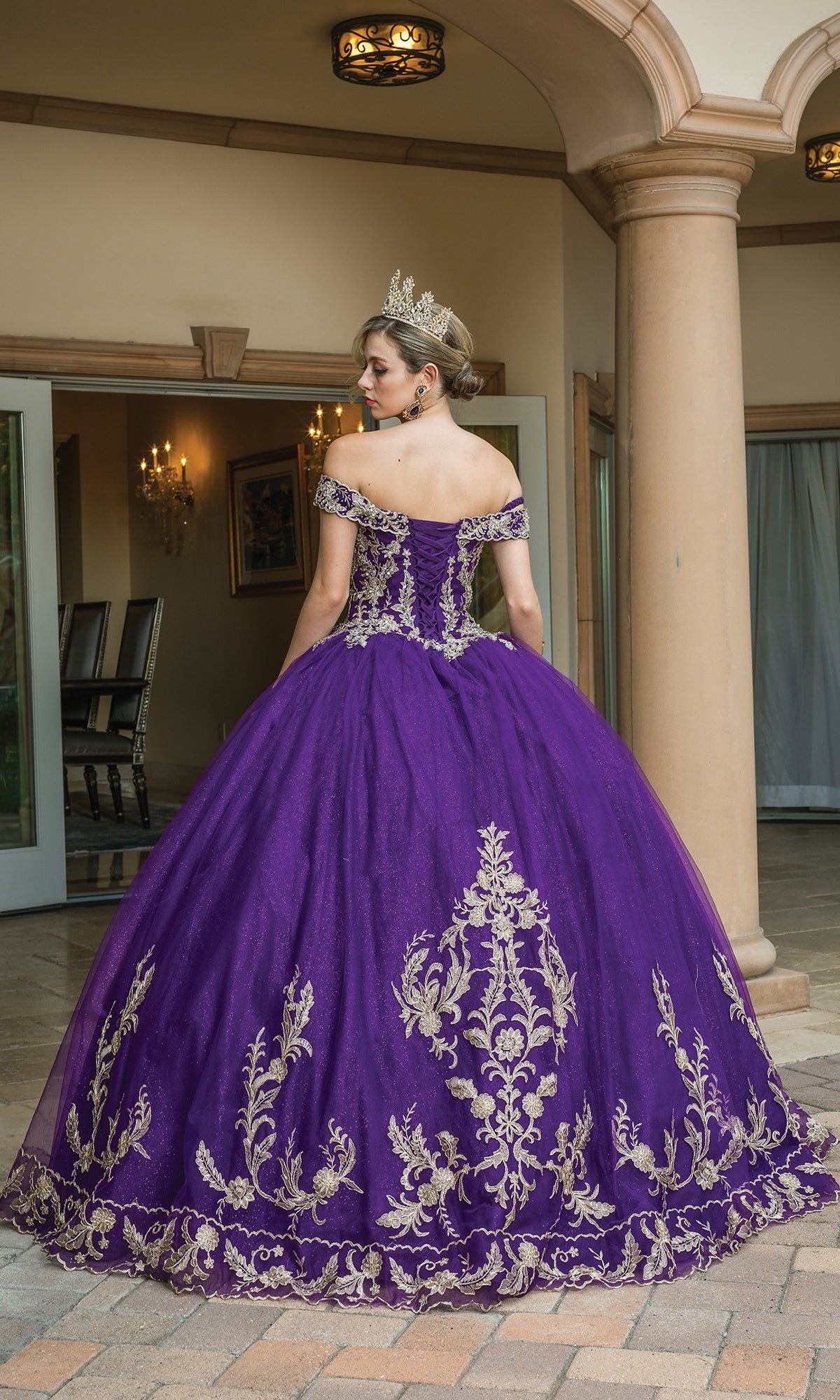 Quinceanera Dress 1596 by Dancing Queen