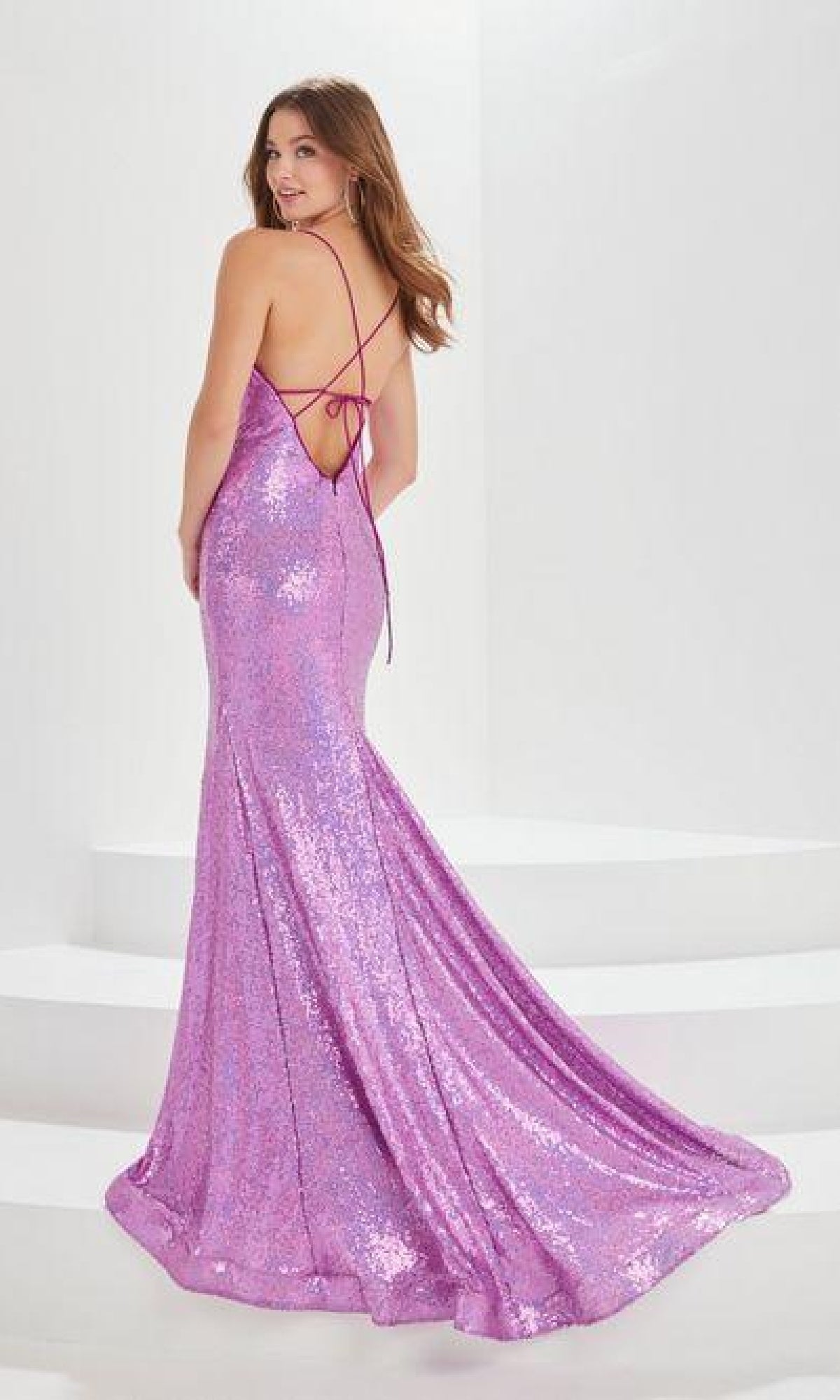 Sequin Mermaid Prom Dress: Tiffany 16033