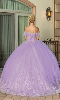 Off-the-Shoulder Quinceanera Dress 1615