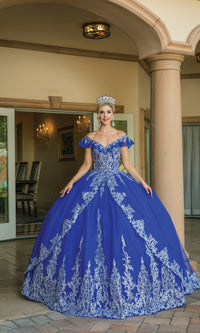 Off-the-Shoulder Quinceanera Dress 1615