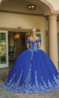 Off-the-Shoulder Quinceanera Dress 1615