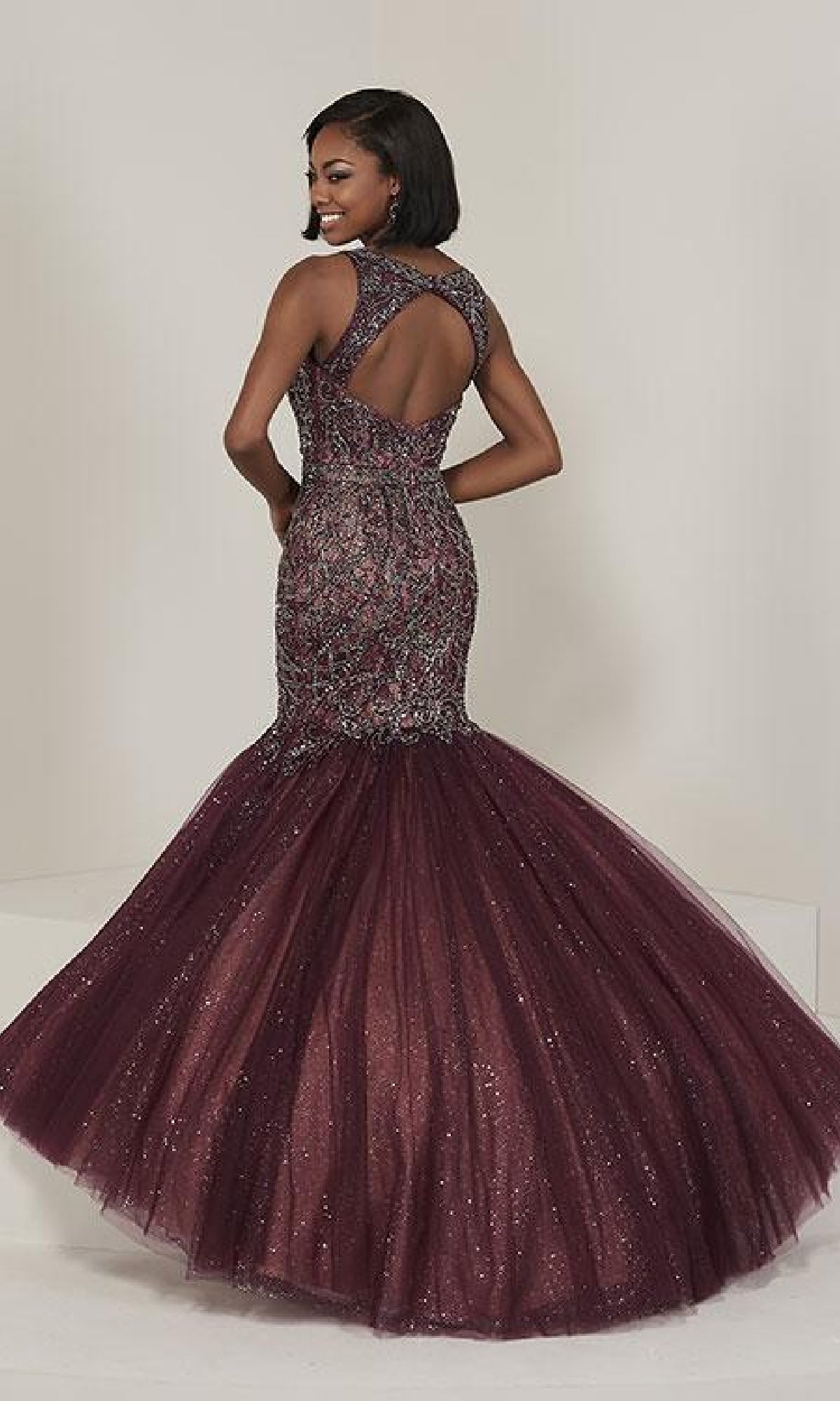 Glitter Mermaid Prom Dress: Tiffany 16370