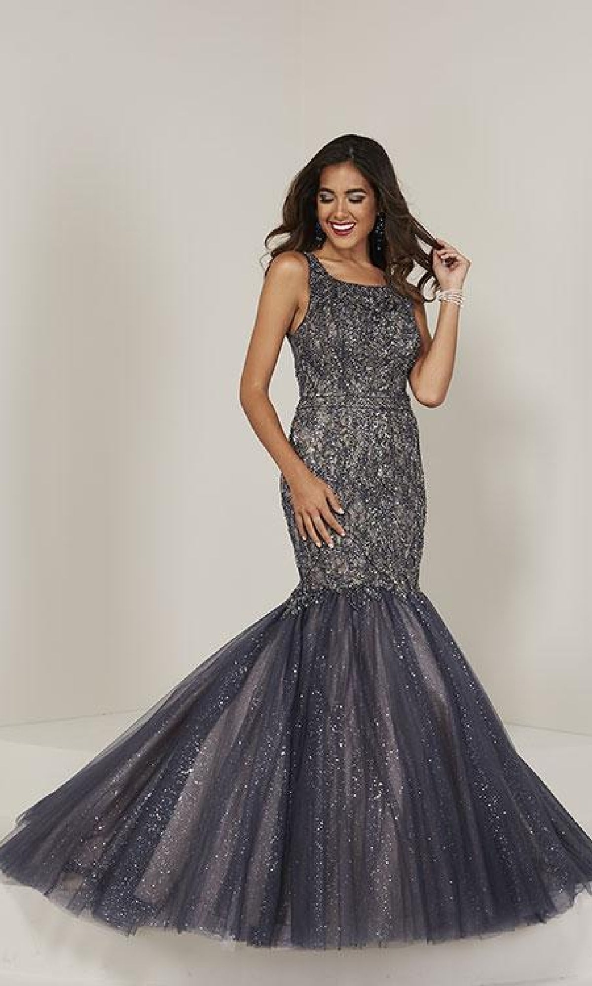 Glitter Mermaid Prom Dress: Tiffany 16370