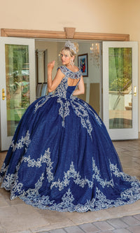 Navy Blue Quinceanera Dress 1709