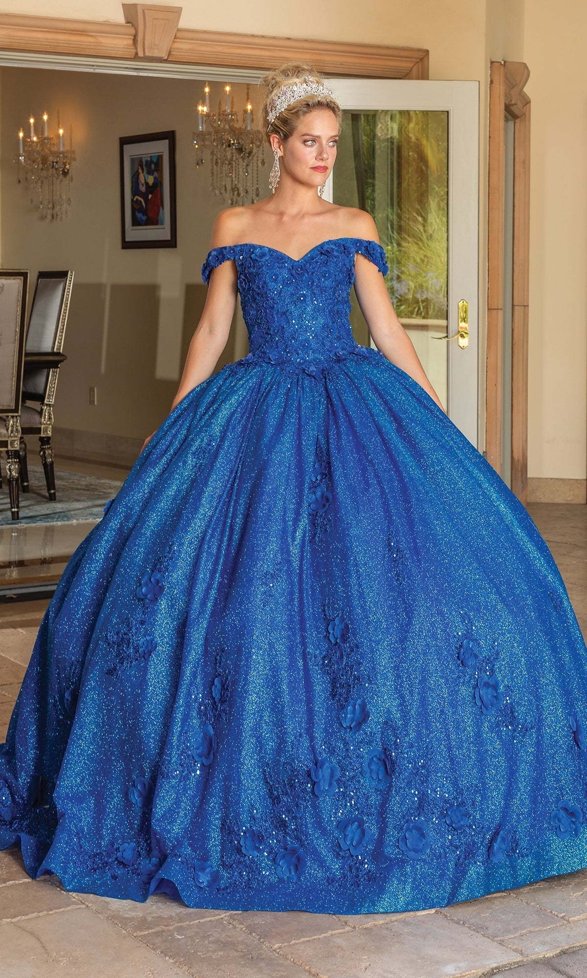 Blue Queen Dresses