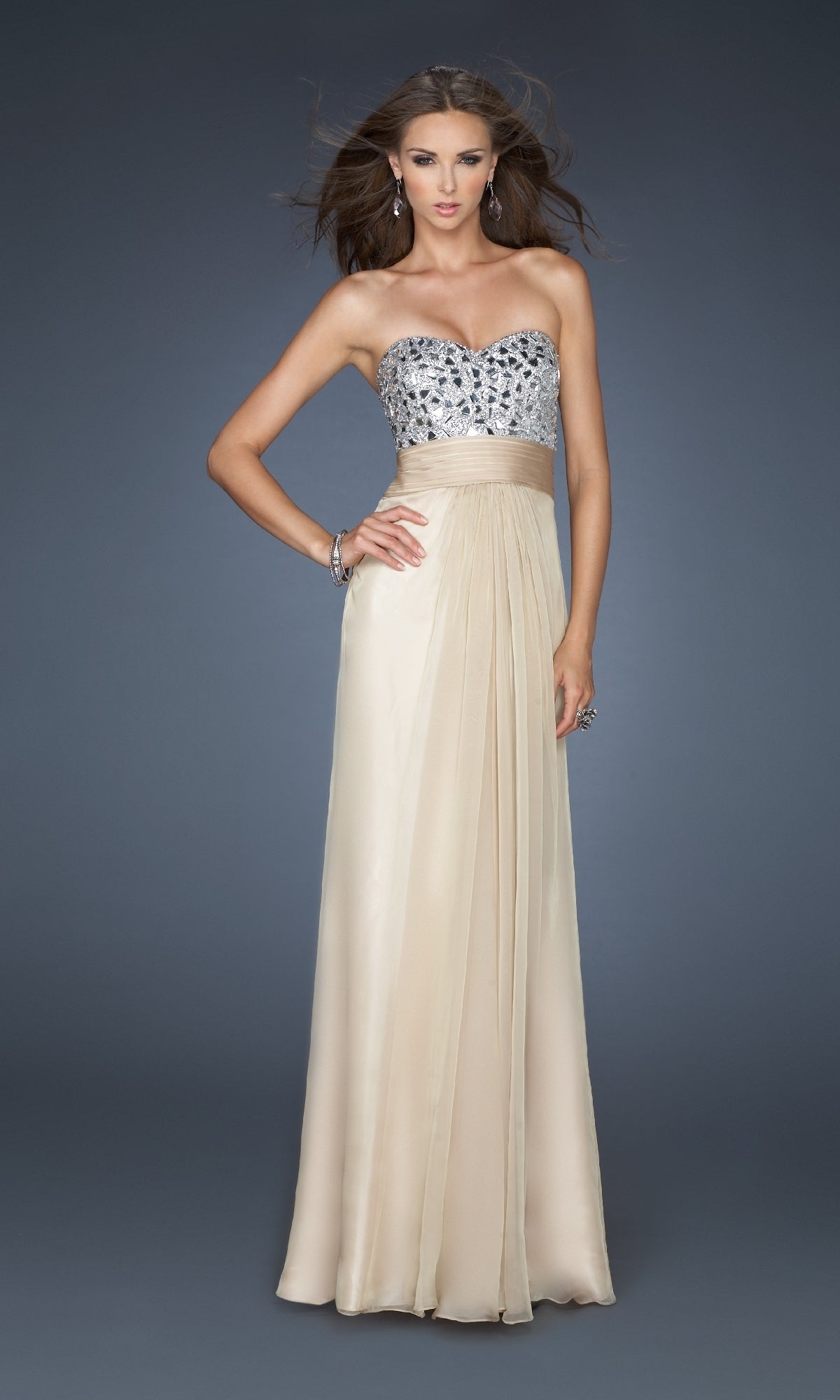 Long Prom Dress: La Femme 17909