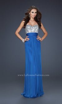 Long Prom Dress: La Femme 17909