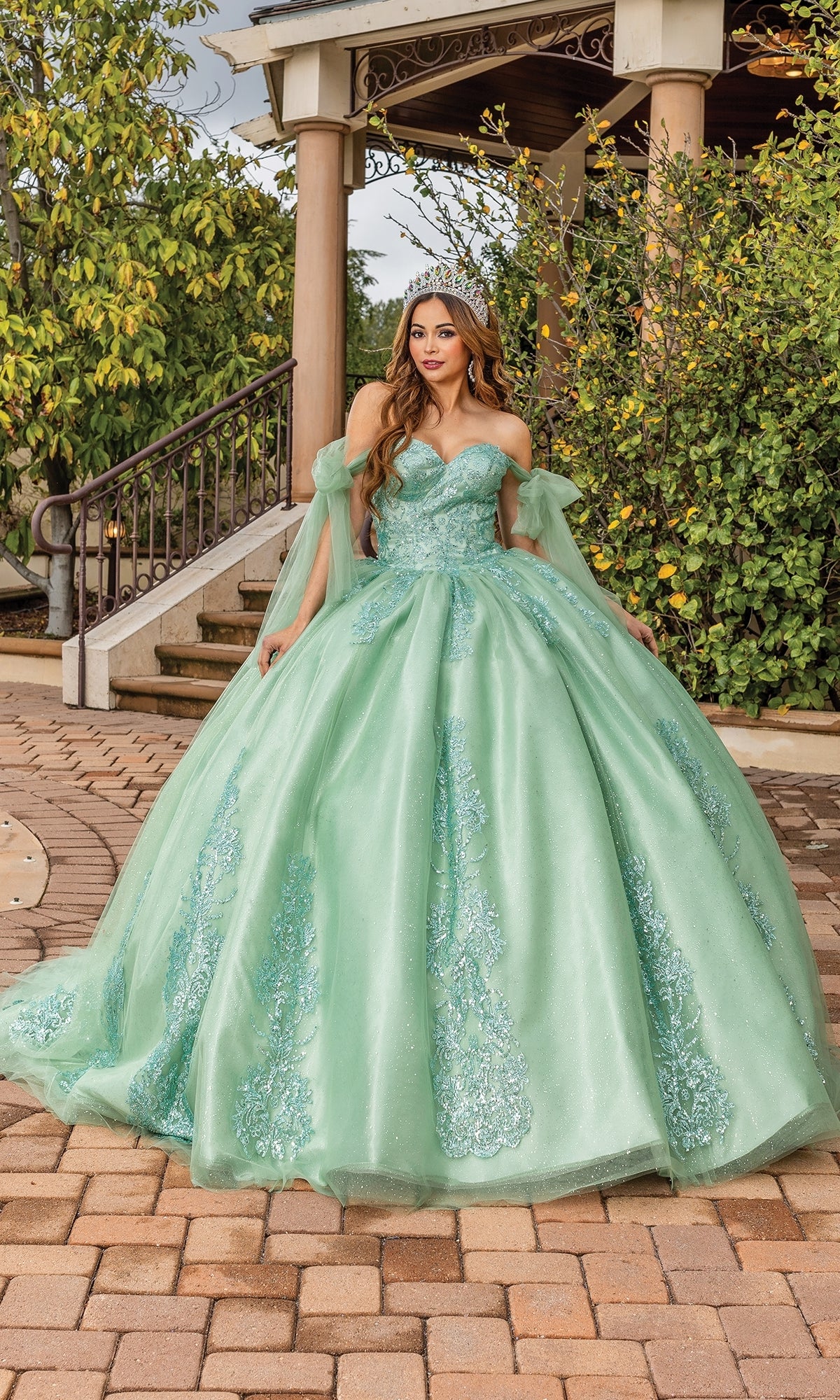 Quinceañera dress city best sale