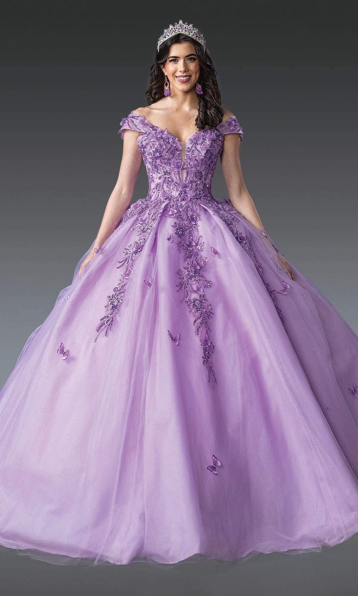 Light Purple Quinceanera Dress 1923 By Dancing Queen